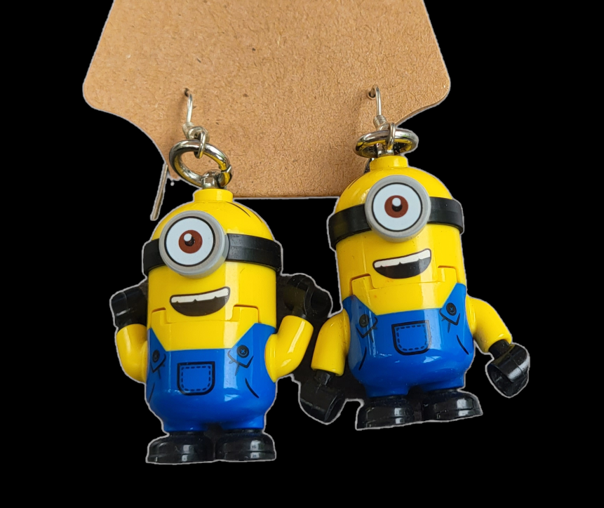 LEGO Minion Earrings