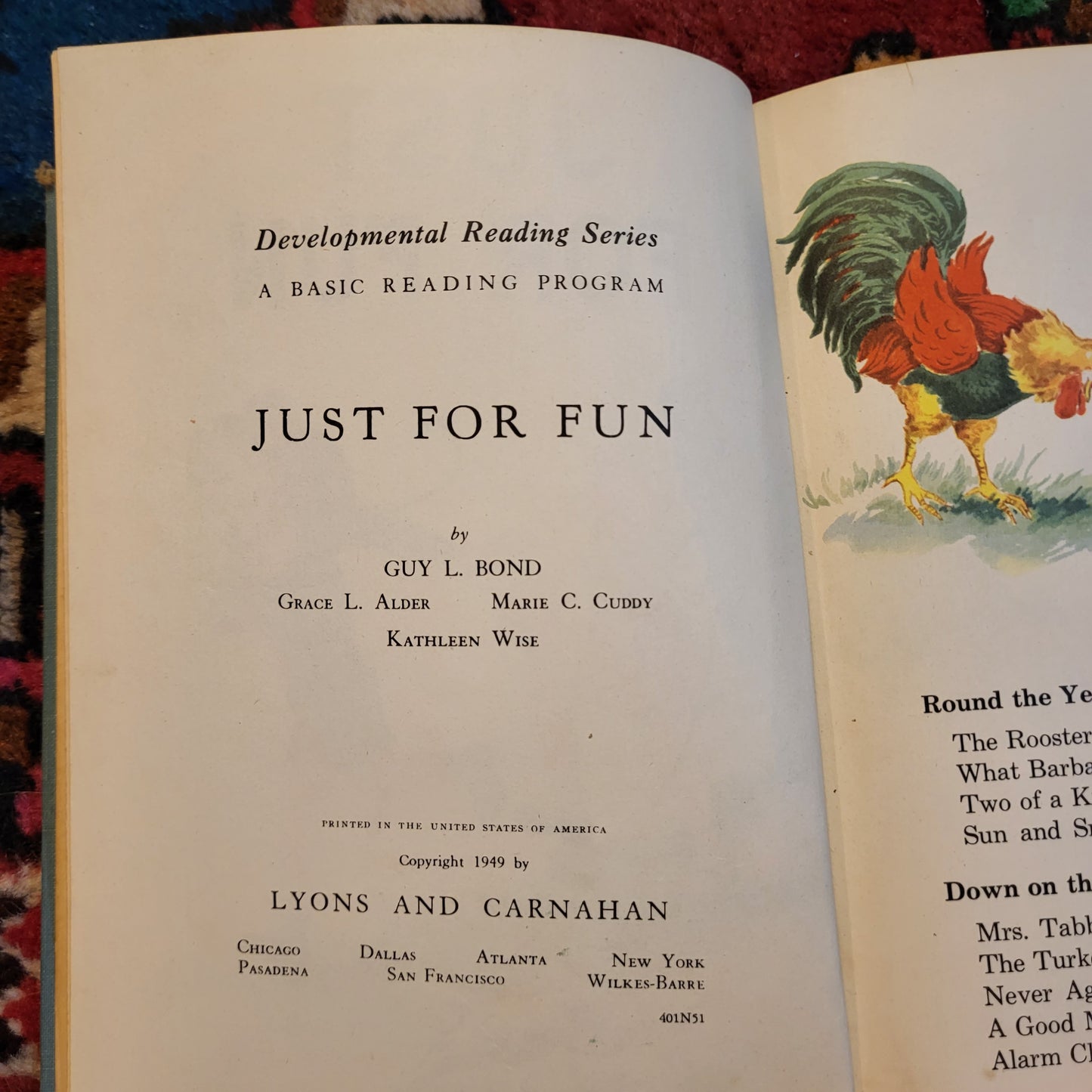 Vintage Book, Just for Fun
