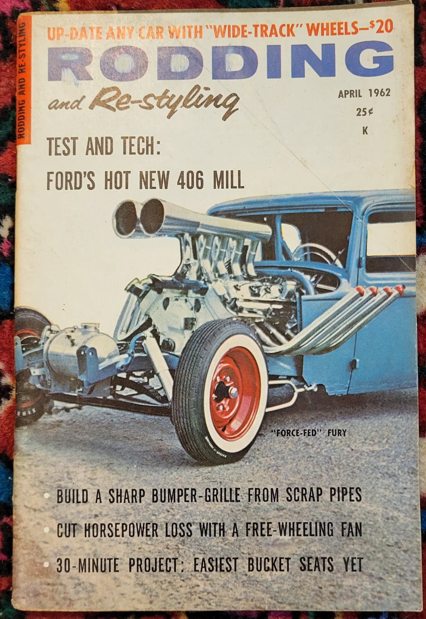7 Vintage Custom Car Magazines (bundle)