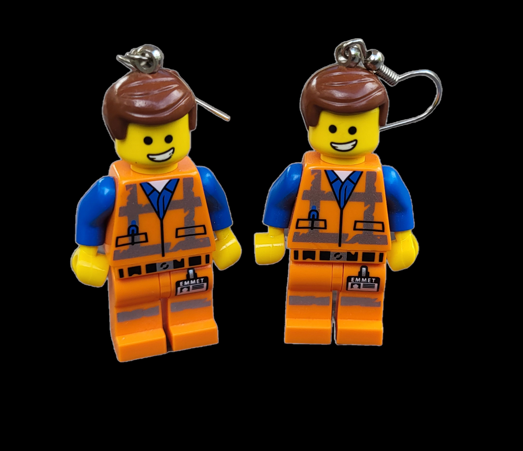 LEGO Emmet Earrings