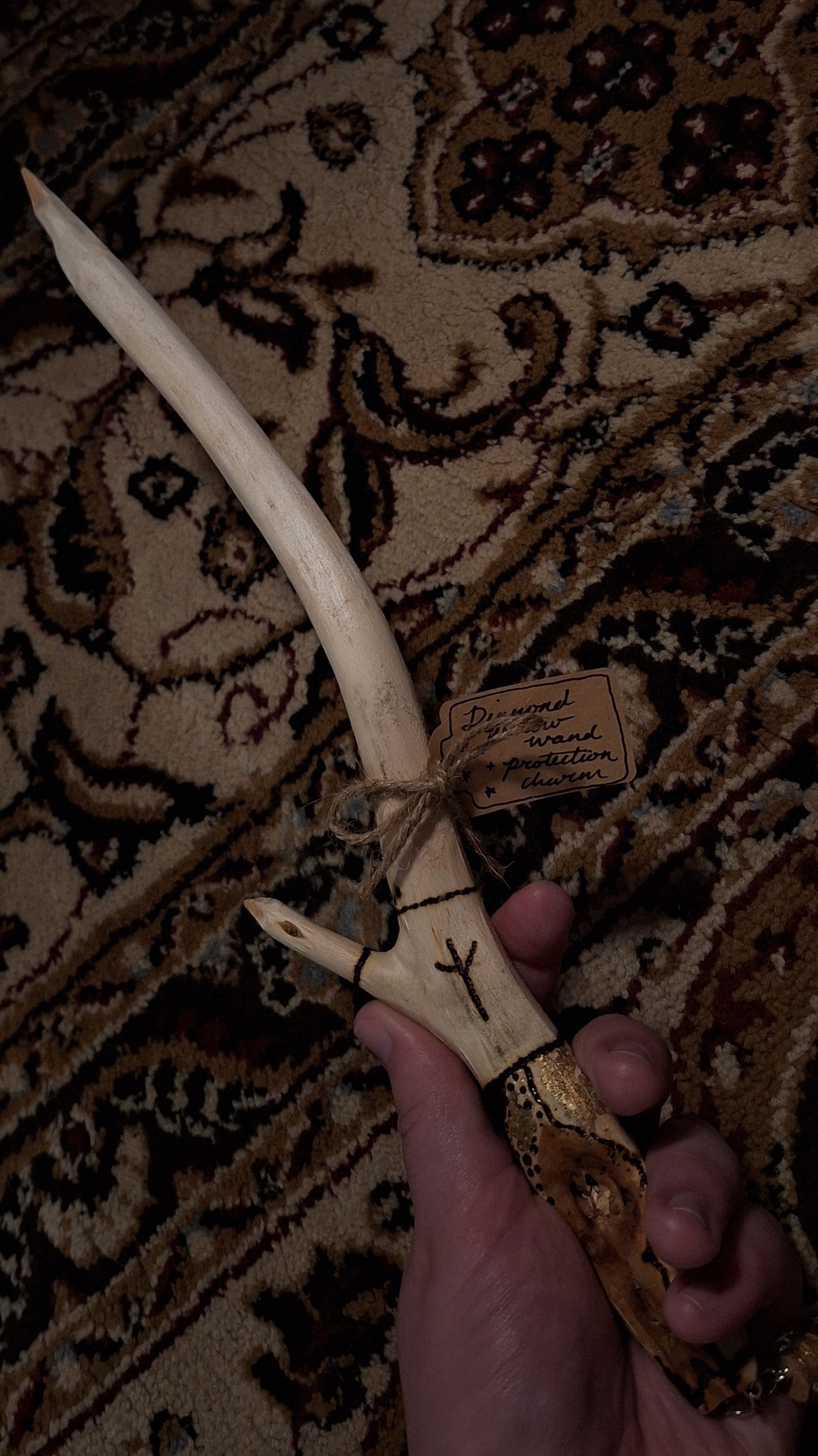 Diamond Willow Wand