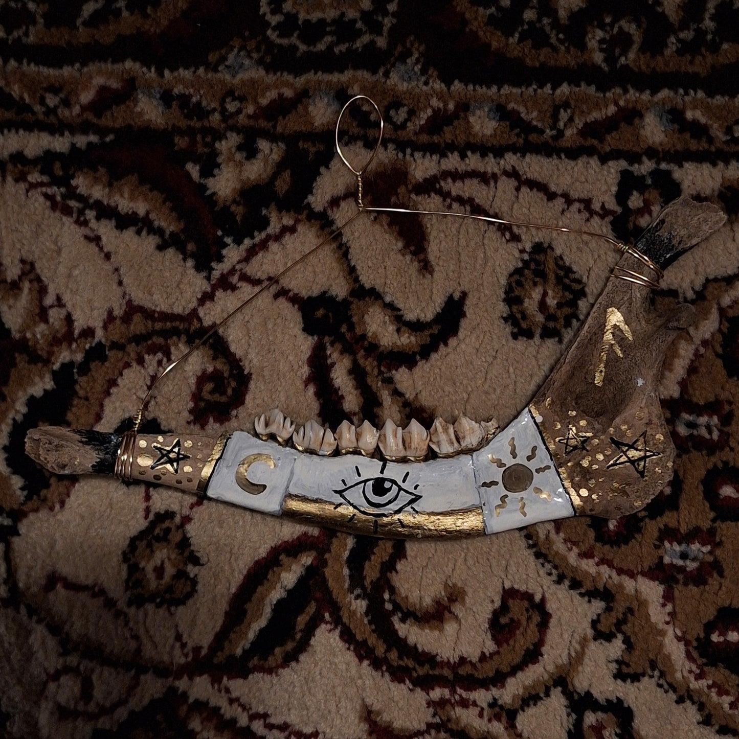 Celestial Eye Hanging Jawbone