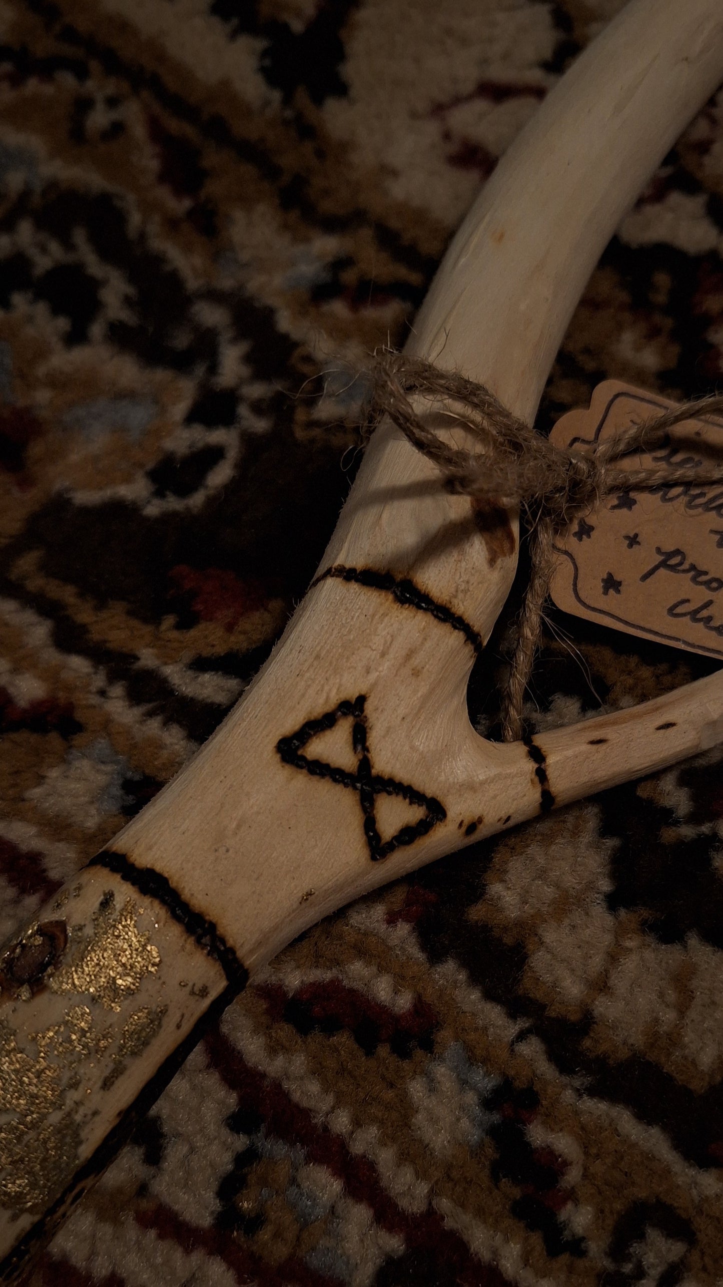 Diamond Willow Wand