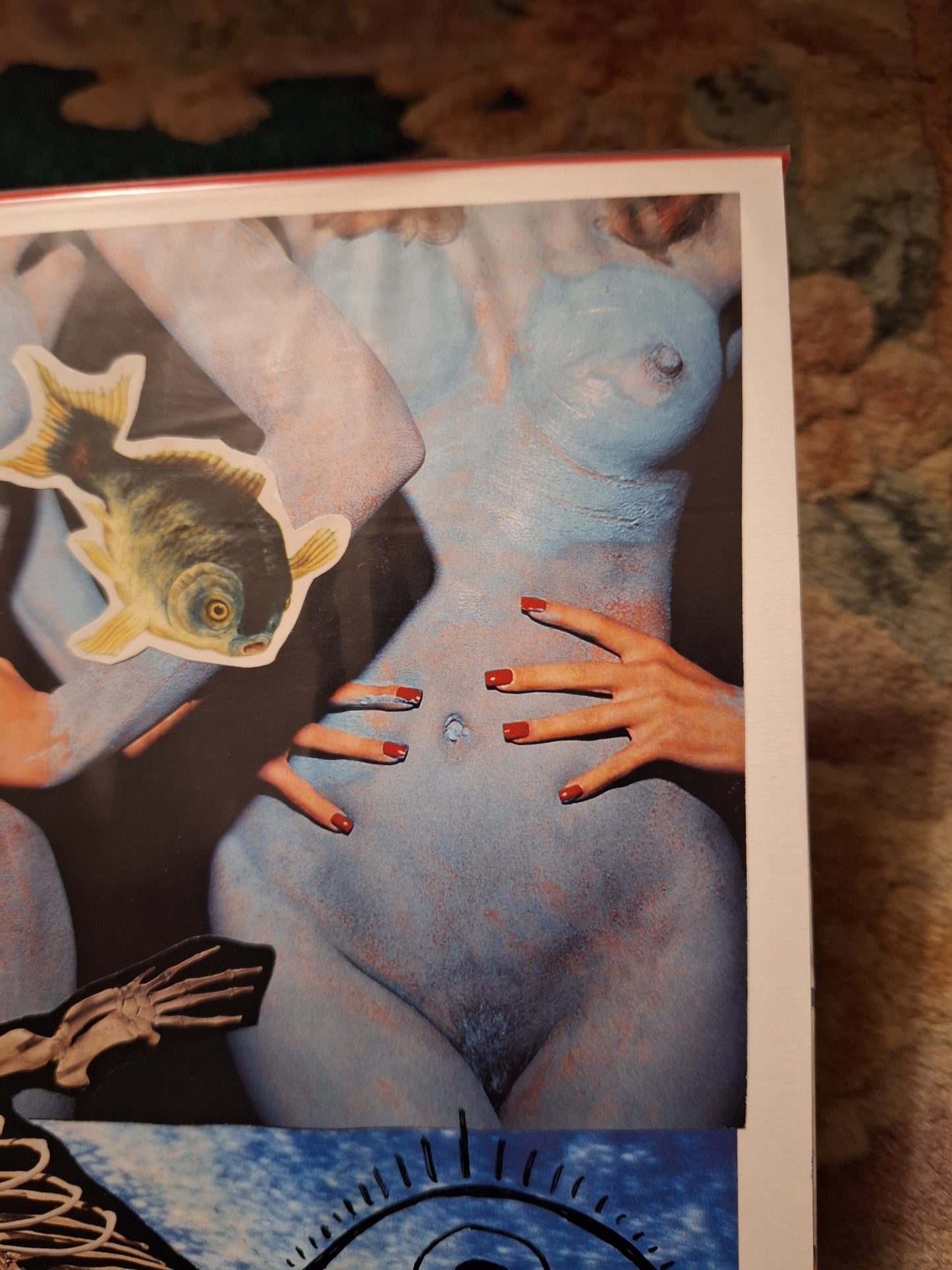 Blue Collage